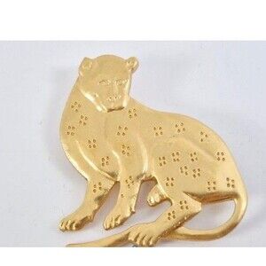 1985 MMA Metropolitan Museum of Art Jaguar Brooch vintagecore cottagecore